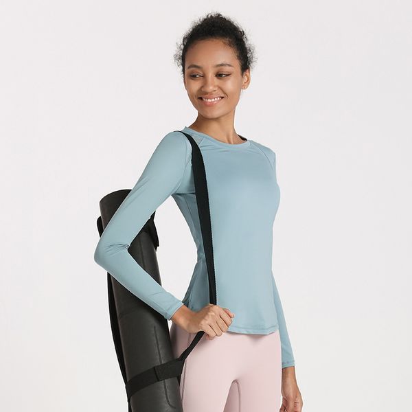 

women quickdrying breathable fitness exercise yoga longsleeved stretch tight mesh stitching running sports gym shirt workout top, White;red