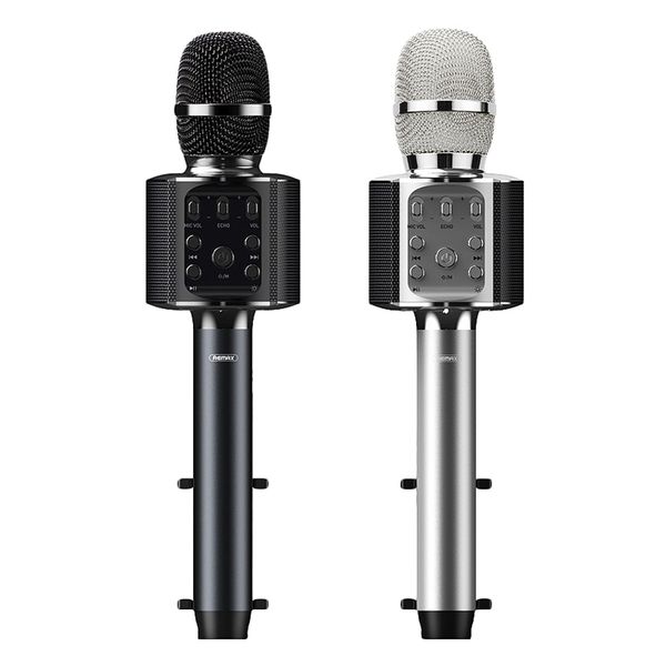 

microphones remax k05 wireless karaoke microphone portable mini bluetooth home ktv music player and singing speaker