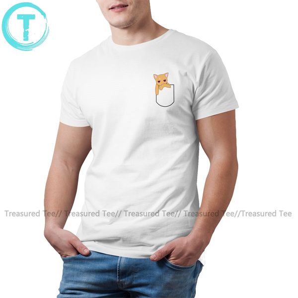 

pocket cat t shirt fruits basket kyo the pocket cat t-shirt printed mens tee shirt short sleeves cotton tshirt