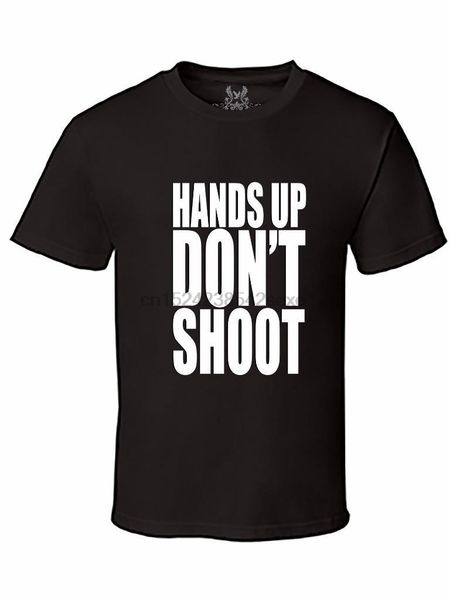

руки вверх dont shoot справедливости для поддержки майк браун ferguson протеста t-shirt