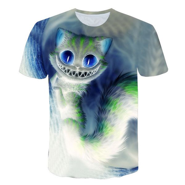 

summer 3d print animal men newst kitten print lovely cat 3d design male 3d print shirts kawaii hentai aesthetic men clothing