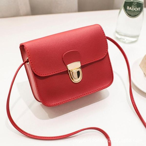 

women's shoulder messenger bag 2020 new mini pu small square bag large capacity mobile phone shoulder