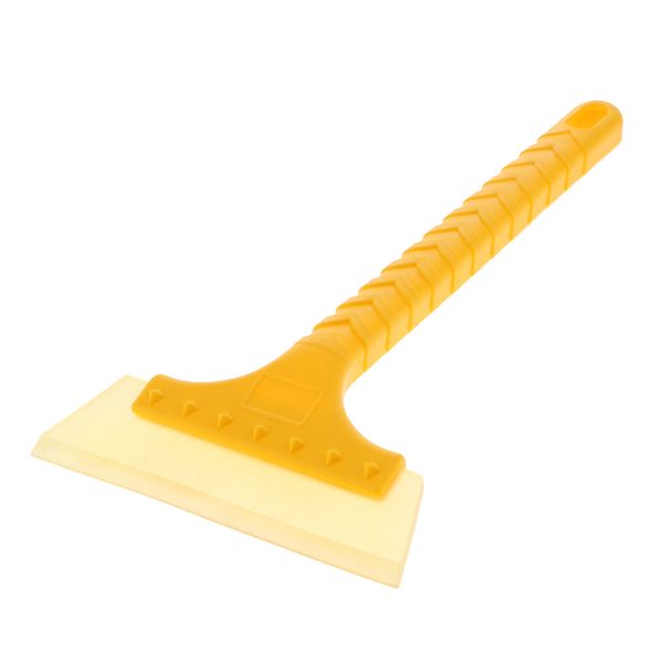 

13.39x5.91x2.36 inch car vehicle durable winter snow ice scraper snow shovel frost removal yellow