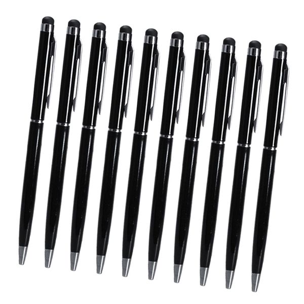 

10pcs universal capacitive touch screen stylus pen device for mobile phone#2