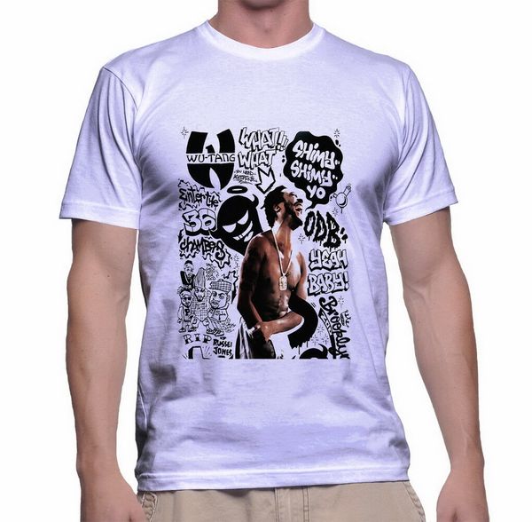 

ol dirty odb rapper hiphop vintage t-shirts size s-2xl white loose size ajax tee shirt