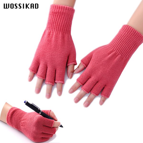 

gloves half finger winter gloves knitting guantes driving 2020 dropshipping luvas motociclismo eldiven rekawiczki mittens, Blue;gray