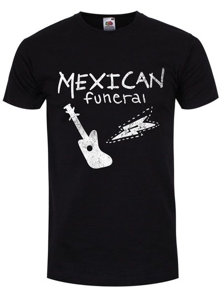 

mexican funeral men's black t shirt new arrival male tees casual boy t-shirt discounts o-neck tee shirt tee