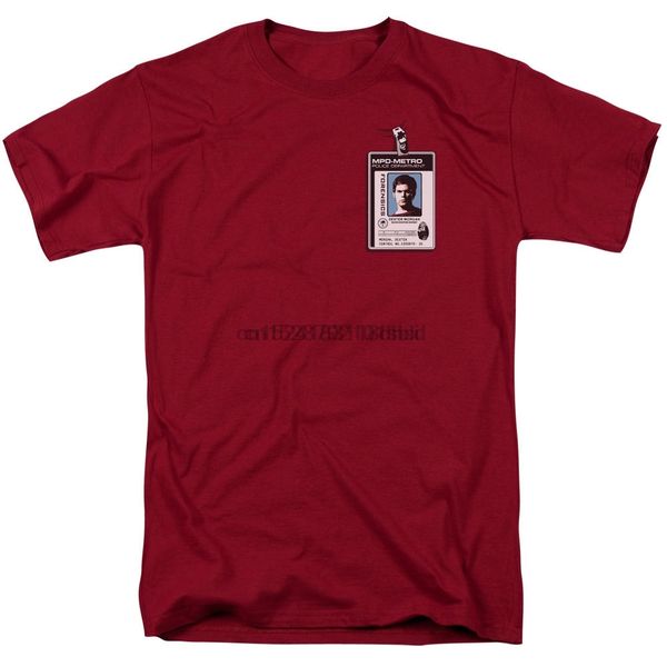 

dexter tv show dexter morgan name mpd badge licensed t-shirt all sizes