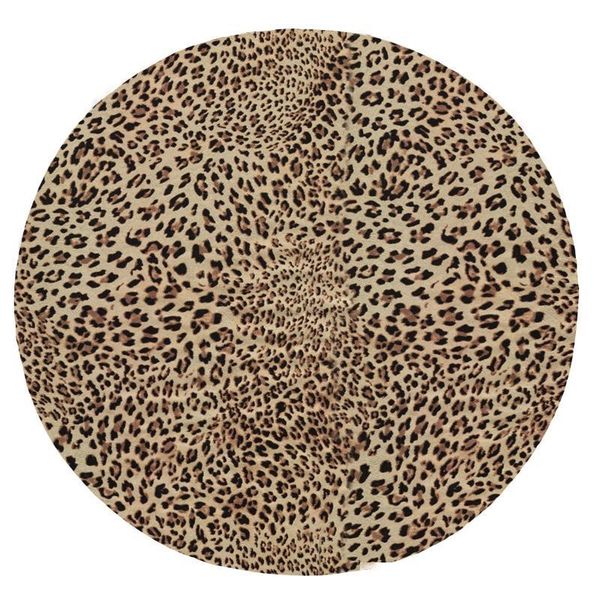 

super soft plush flannel blanket leopard texture blankets round throw blanket for beds