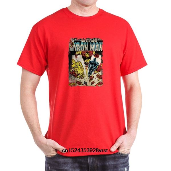 

funny men t shirt novelty tshirt women iron man - cotton (1) t-shirt