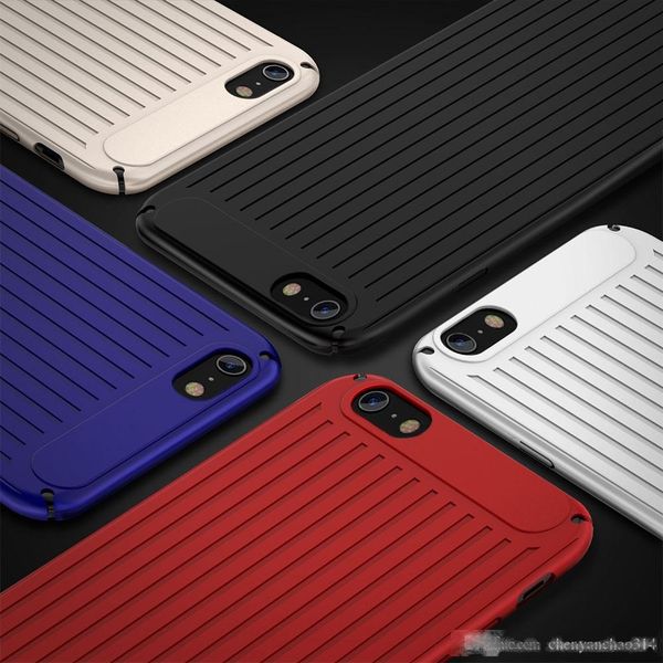 

full protector plating trunk series phone case for iphone 7 6 6s plus luxury ultra silm case for iphone 8 plus cover cases