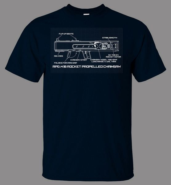 

rocket propelled chainsaw t-shirt - direct from stockist cotton tee shirt