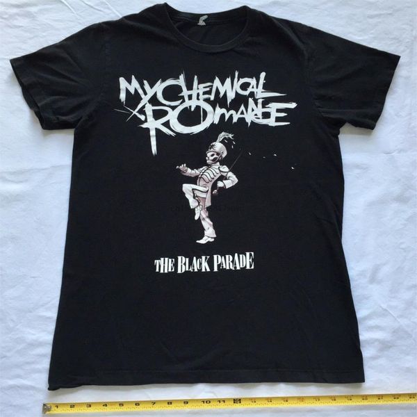 

my chemical romance the black parade medium black t shirt mcr fob death emo punk