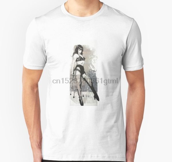 

men short sleeve tshirt bettie page t shirt women t-shirt