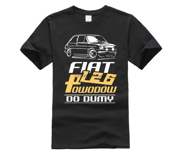 

fiat 126 powodow do dumy meska koszulka polska koszulki polski польский футболки