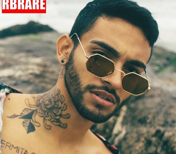 

rbrare 2020 metal ocean lens sunglasses women mirror classic retro street beat glasses men eyeglasses shopping, White;black