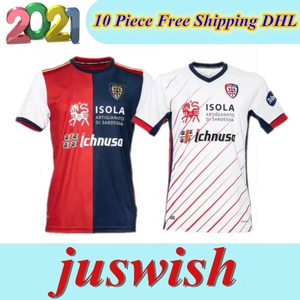 

cagliari calcio soccer jerseys 20 21 centenary kit joao pedro nainggolan jersey 2020 2021 maglie da anniversary football shirt, Black;yellow