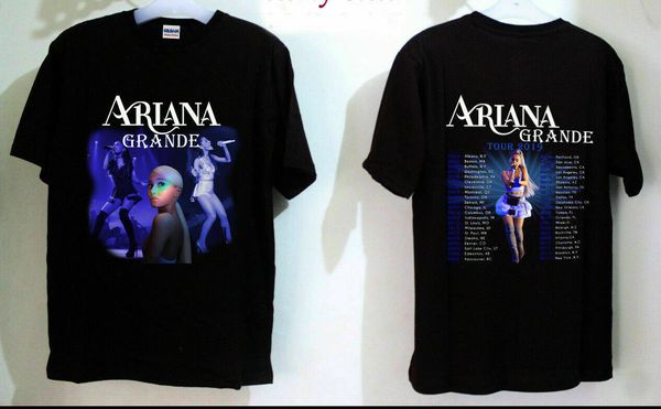 

нью-ариана-гранде-подсластитель-тур-2019 футболка s для 3xl футболка с коротким рукавом повседневная +2018 марка футболка homme top тис плюс