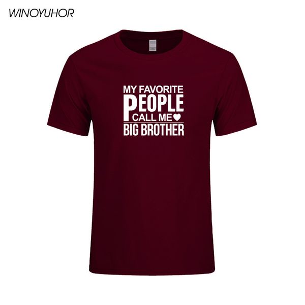 

мой любимый человек call-me big brother letter printed футболки мужчины смешной с коротким рукавом футболка хлопок лучший друг подарка tops