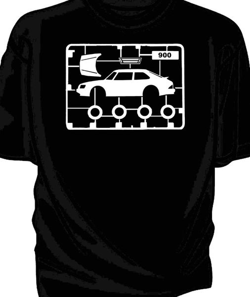 

модель стиль t-shirt. saab 900 2019 мода печати 100% хлопка с коротким рукавом o-образным вырезом летом прохладно тройники
