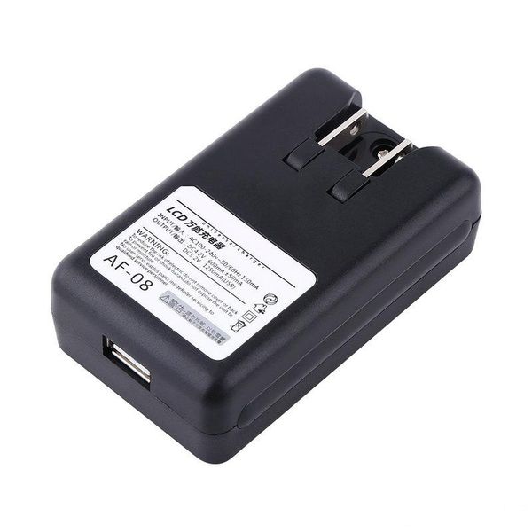 

approx. 32mm to 56mm universal usb lcd indicator cell phone battery wall travel charger dock wide voltage us plug