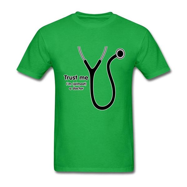 

custom shirt almost a doctor team short sleeve o neck pure cotton t shirt mens fathers day presents american streetwear