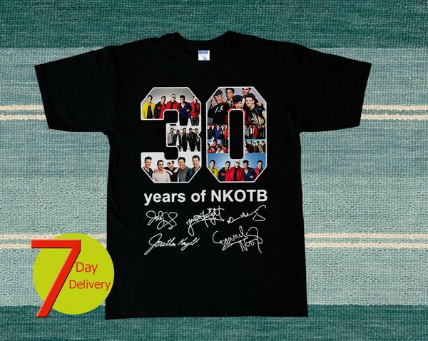 

new kids on the block t-shirt 30 years of nkotb t shirt s - 2xl