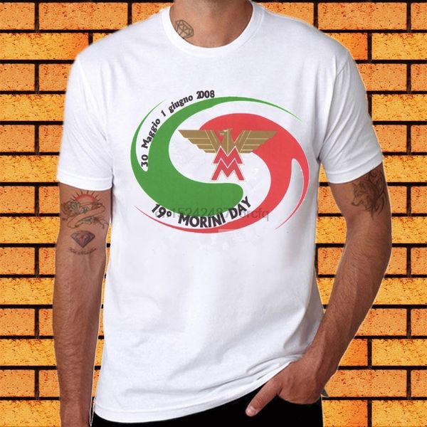 

classic retro moto morini inspired surround t-shirt