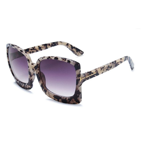 

2020 higodoy fashion oversized women sunglasses plastic female big frame gradient sun glasses uv400 gafas de sol mujer, White;black