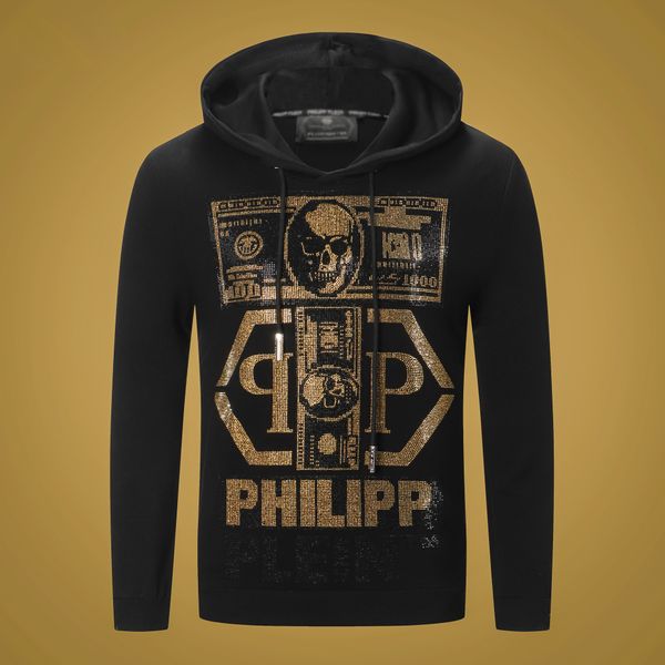 

20ss women men designer hoodie sweatshirt off superme white hooded versac philip plain hoodies coats sweater shoes slipper hat 1, Black