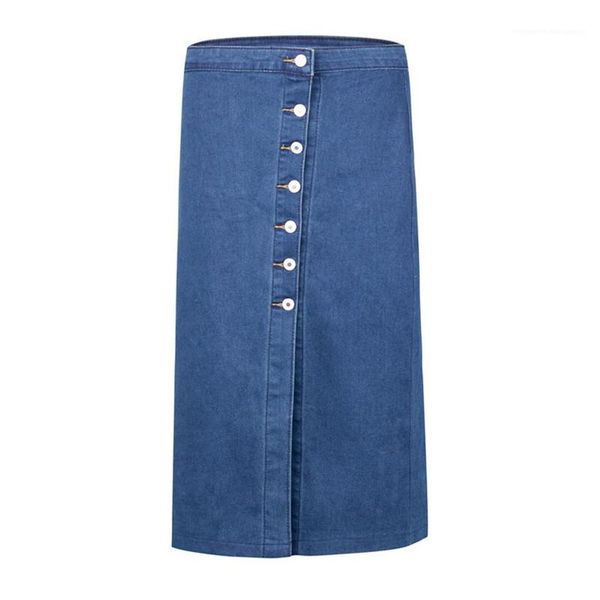 

denim jean юбка sexy split синей длина колена девушка юбка женщины конструктора лето платье дама повседневный, Black