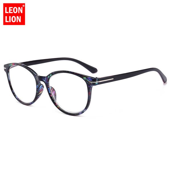 

leonlion fashion reading glasses wholesale female anti-fatigue round frame presbyopic glasses men old reading mirror farsighted, White;black