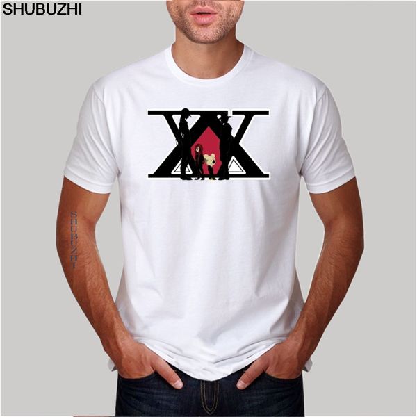 

хлопок футболки случайных мужчин майка hunter х hunter t-shirt shubuzhi шаблон печати тенниску хлопка прохладно о-шеи футболку большого разм