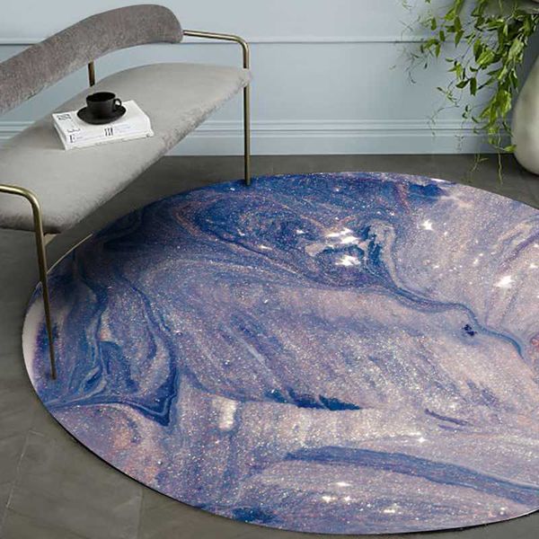 

carpets northern europe abstract round carpet living room bedroom bedside dining table non-slip sea gold rugs chair circle mats tapetes