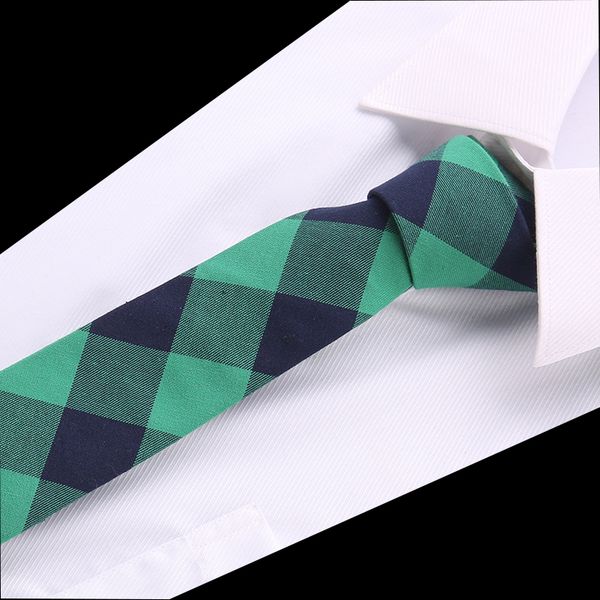 

bow ties luxury 6cm tie skinny necktie cotton for men wedding party suit formal dress accessories men's classic, Black;gray