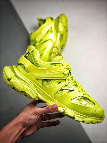 

track sneaker 100% non leather sneaker cumbersome craftsmanship,exquisite workmanship,paris shoes speed coach luxury sneakers f6, Black