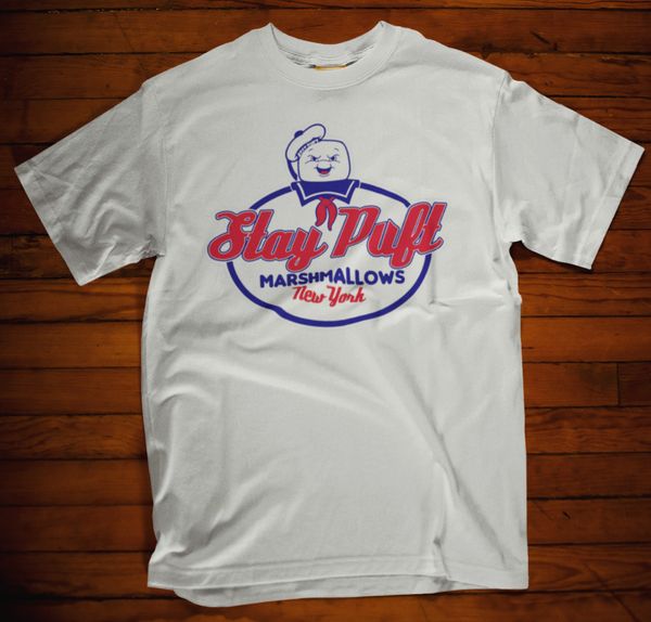 

пребывание puft футболка фильм ретро tee ghost busters 80s 90s фильм монстр