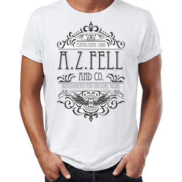 

men's t shirt good omens crowley and aziraphale awesome artwork drawing printed tee