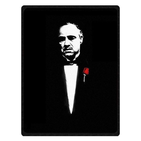 

blankets the godfather print super soft manta coral flannel blanket bed plane travel throw baby kids sheet