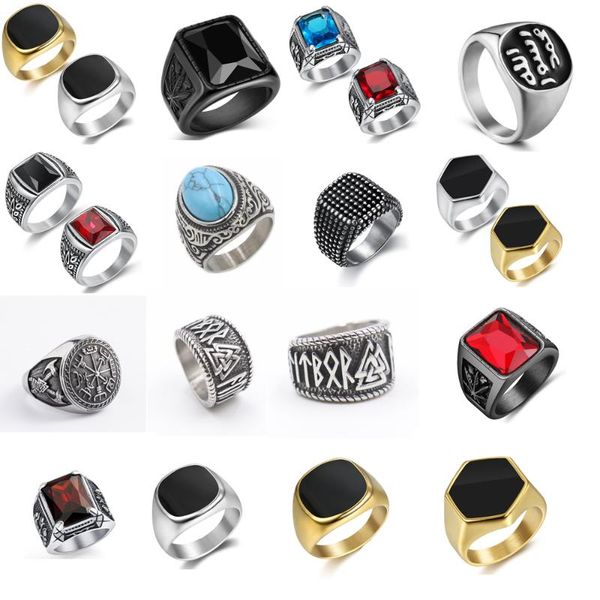 

wedding rings grade various stainless steel for men, Slivery;golden