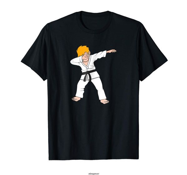 

dabbing martial artser boy t-shirt karate taekwondo tee fashion classic tee