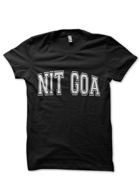 

nit goa black t shirt