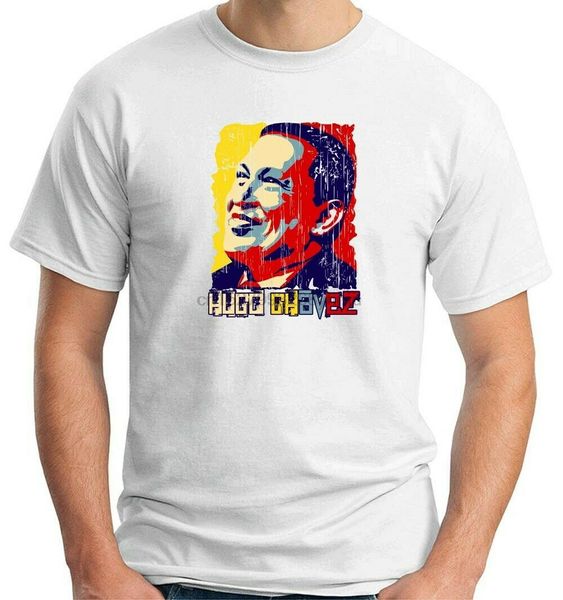 

maglietta hugo chavez venezuela politica t0451 t-shirt cotone uomo bambino