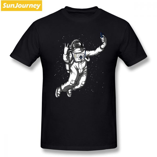 

astronaut selfie funny space universe galaxy men t shirt hip hop undertale oversize cotton short sleeve custom tee shirts homme