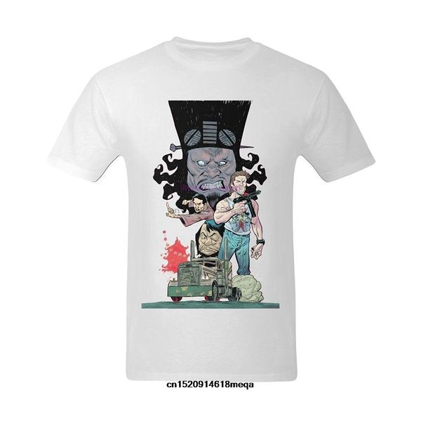 

2020 funny t shirts big trouble in little china cover design custom cool men fashion t-shirt