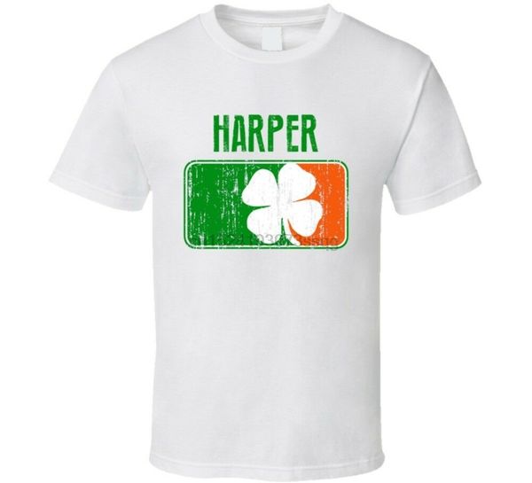

harper distressed ireland irish family custom st patricks day flag t shirt