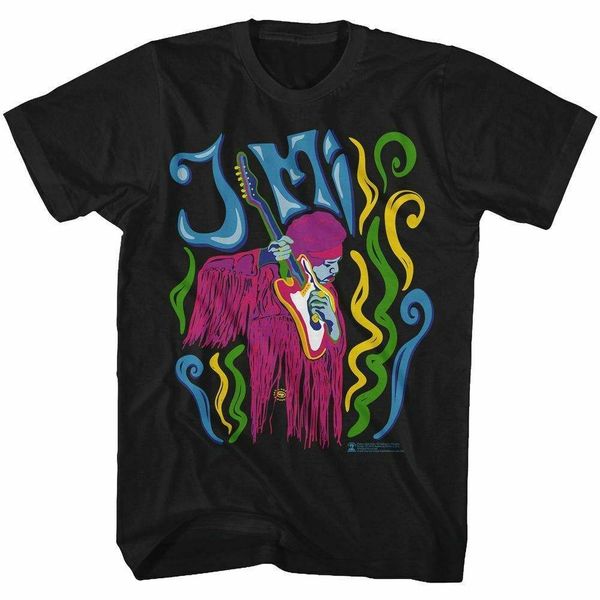 

Jimi Hendrix psychadelic American classics adult T shirt
