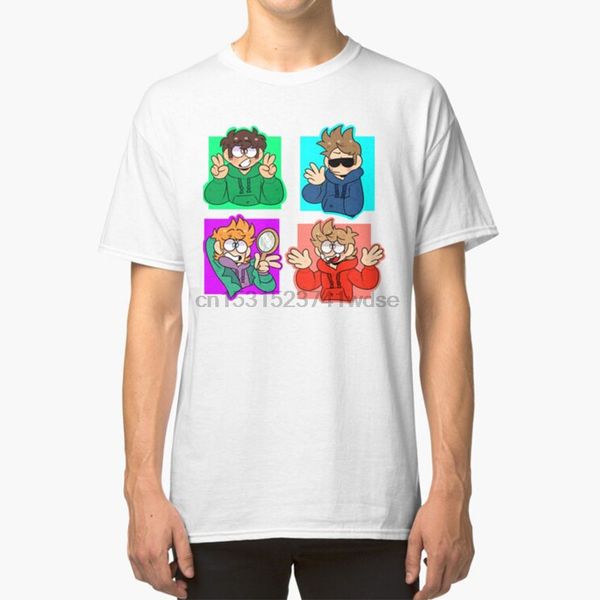 

все мальчики t - рубашка eddsworld ewmatt ewtord ewtom ewedd мультфильмы webtoon ew