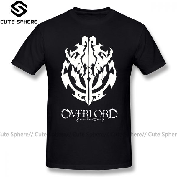 

overlord t shirt overlord anime guild emblem ainz ooal gown t-shirt graphic short-sleeve tee shirt man oversize tshirt