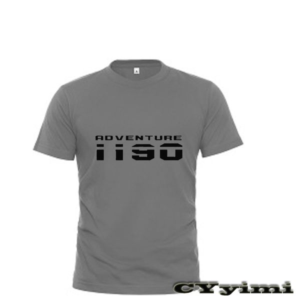 

for 1190 adventure/r t shirt men new logo t-shirt 100% cotton summer short sleeve round neck tees male